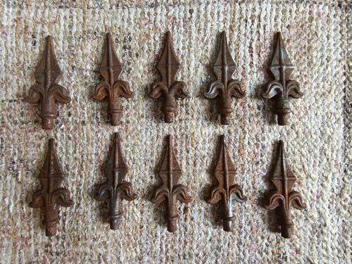 Vintage cast metal - cast,