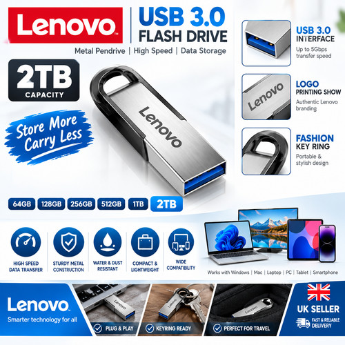 Lenovo 2tb usb flash drive - lenovo,