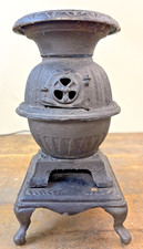 Vintage 8" Cast Iron Pot Belly