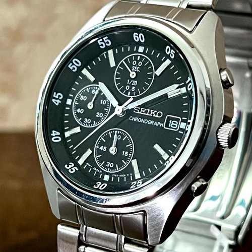 Seiko 7t92 0cc0 - seiko, chronograph