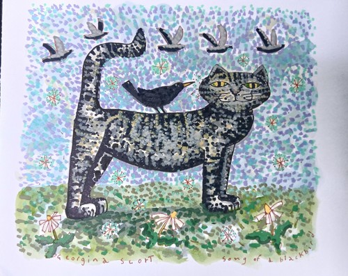Original ooak cat in - ooak,