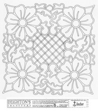 Vintage embroidery transfer - vintage,