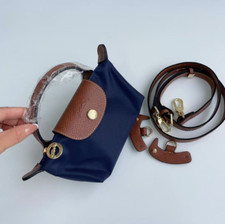 Longchamp Small Crossbody-Blue
