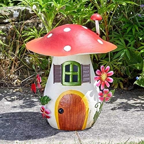 Garden fairy house ornament - garden,