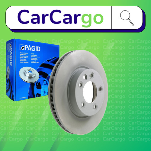 Pagid vented front brake discs - vented,