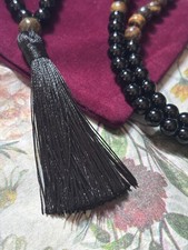 Protection mala black onyx - black,