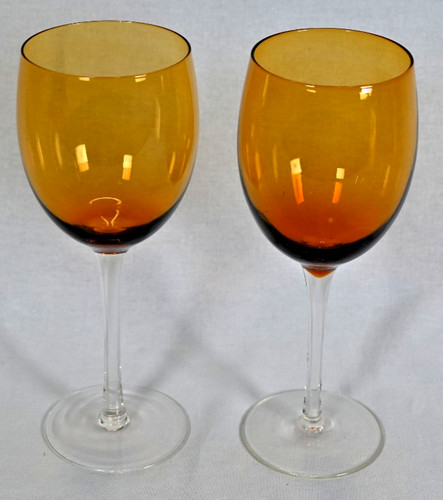 Set amber balloon wine - amber,