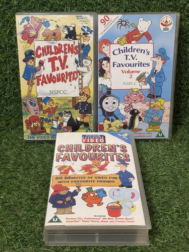 Childrens favourites vhs - childrens, tv