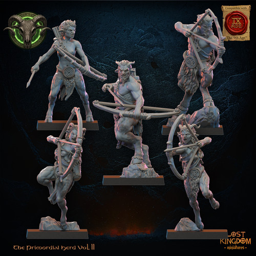 Mongrel archers beastmen - 10,