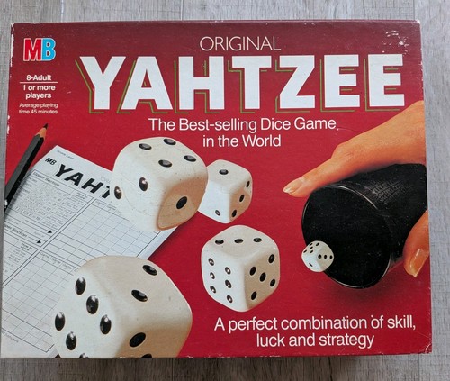 Vintage games yahtzee dice - vintage, mb