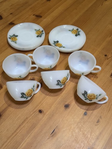 Phoenix opalware usa cups and - phoenix,