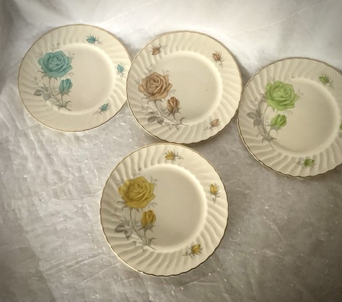 Cups saucers side - 4, plate