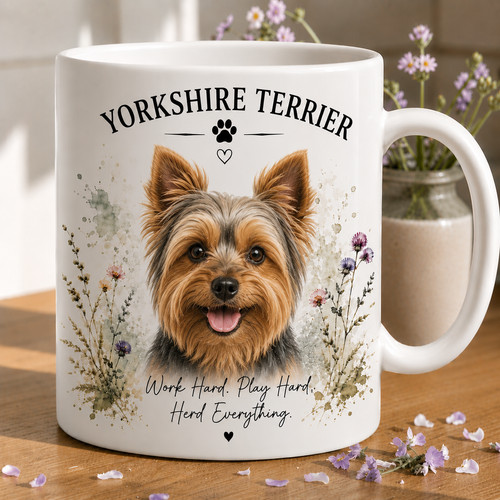 Yorkshire terrier dog lover - terrier, |