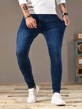 Kruze Mens Chino Trousers Slim
