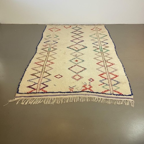 Vintage wool azilal moroccan - wool,