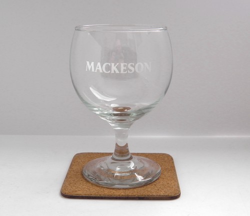 Mackeson stout glass - mackeson,