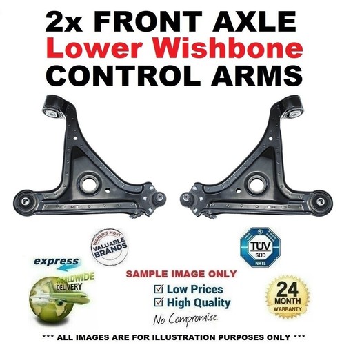 Front axle lower wishbone - 2x,