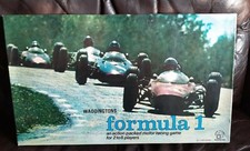 Vintage Retro Waddingtons Formula 1 Racing Car Board Game - 1960s