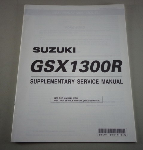 Workshop manual supplement - workshop,