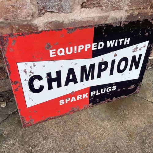 Champion spark plugs metal - champion,