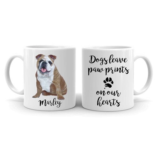 Personalised english bulldog - personalised,
