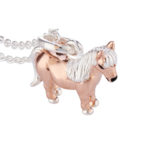 Pendant shetland pony rose - pendant,