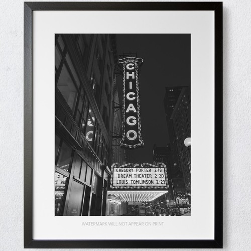 Vintage chicago sign state - chicago,