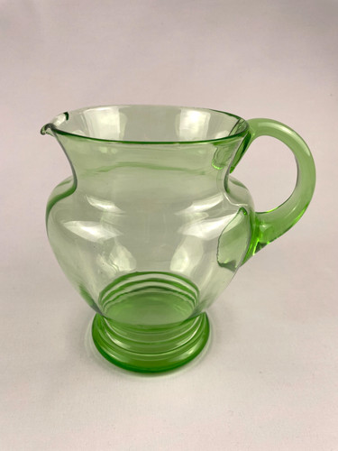 Vintage uranium glass - vintage, water