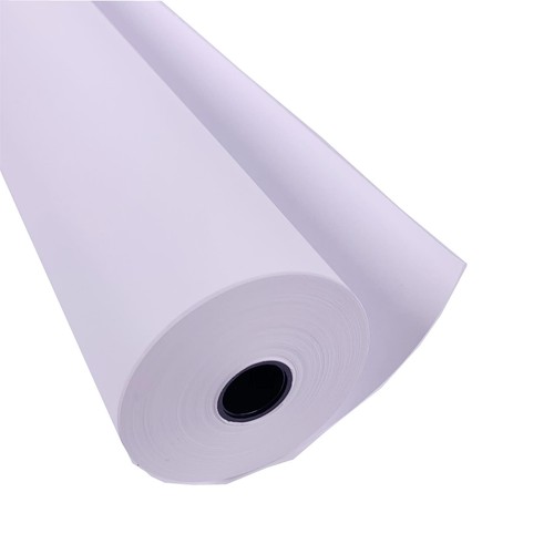 White drawing paper roll 20m - paper,