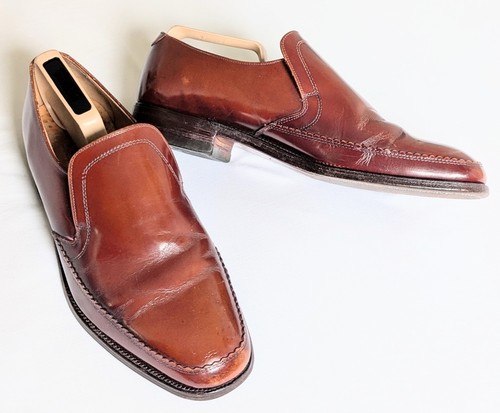 Loake brown leather - brown,