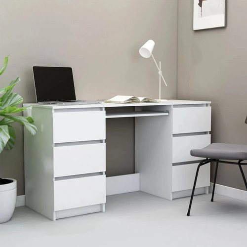 Modern wooden home office - modern,