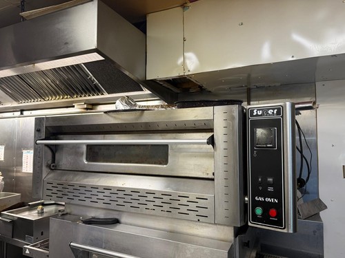 Super pizza gas - gas, oven