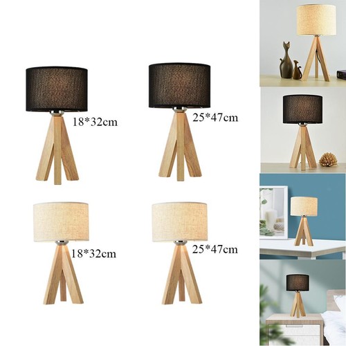 Simple bedside table lamps - table,