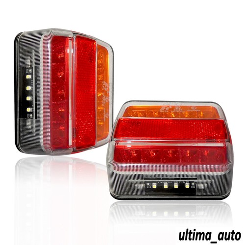 Pair 12v rear stop - rear, 14