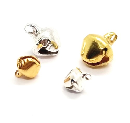 Bells silver gold plated - bells,