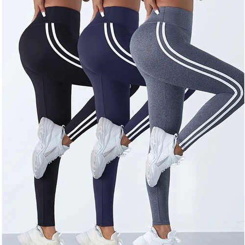 Womens high waist gym leggings - waist,