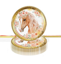 Horse racing plate birthday - horse,