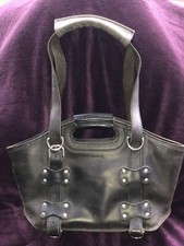 Saddleback Leather Small Tote Dusty Carbon Full Grain Discontinued Modified