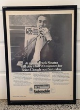 Framed original Classic Car Ad