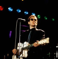 Elvis Costello Playing Gretsch