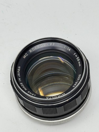 Minolta rokkor 55mm - pf,