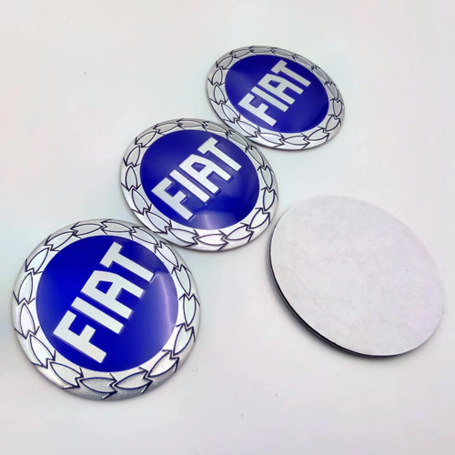 Stickers fiat car wheel - 4x,