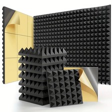 24 Pack Pyramid Acoustic Foam