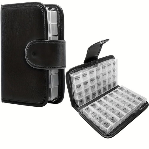 Pill box organiser case day - organiser,