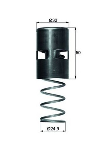 Fits mahle 83 porsche - 2,