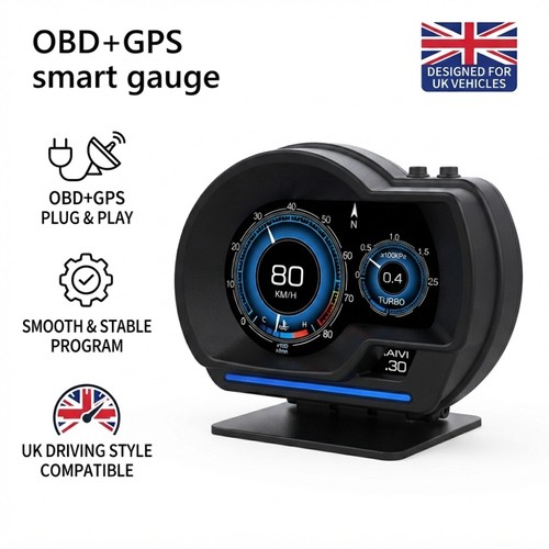 Obd2 head car hud - head, up
