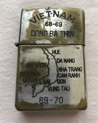 Zippo oil lighter - oil, vietnam
