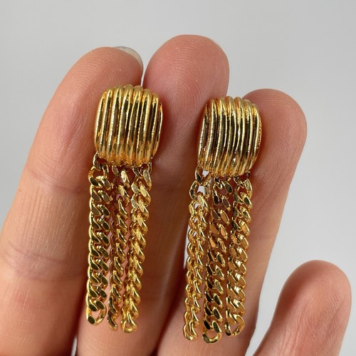 Vintage avon gold tone - gold, tassel