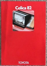 TOYOTA CELICA BELGIUM Sales Brochure JAN 1982 DUTCH TXT #HHD O&M-6138-25 MV-0182