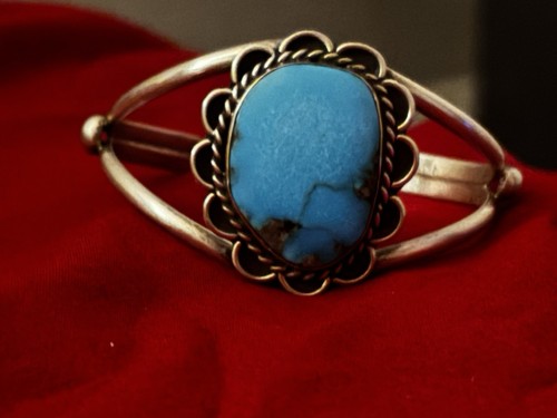 Navajo cuff bracelet - navajo, turquoise
